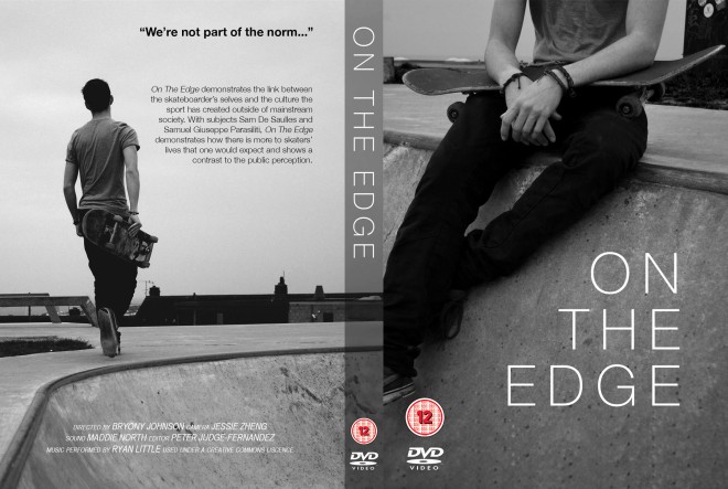 ON THE EDGE dvd_template